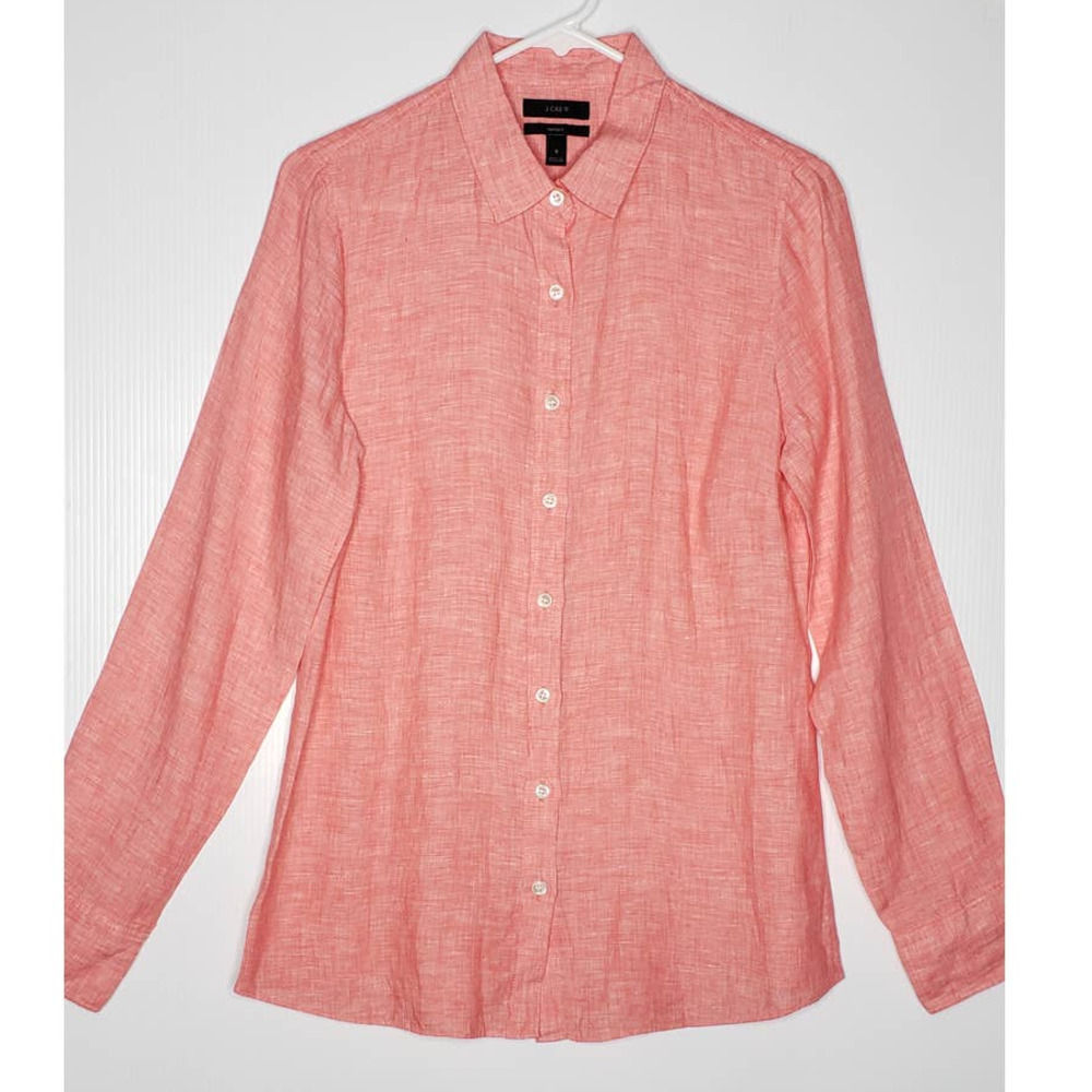 J. Crew Coral Button Down Shirt
